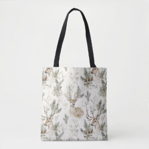 Herten Bosland Kerst Tote Bag