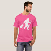 Herten Bow Jagen Bigfoot Deer Hunter Crossbow Sasq T-shirt (Voorkant volledig)