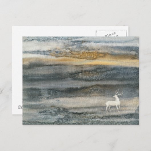 Herten Briefkaart (Voorkant / Achterkant)