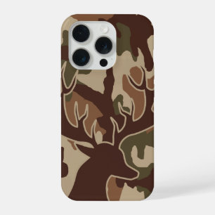 Herten Camouflagepatroon Jagen Natuur iPhone 15 Pro Case