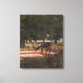 Herten Canvas Afdruk (Voorkant)