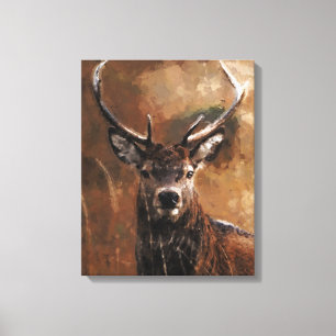 Herten canvas print