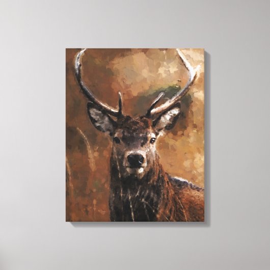 Herten canvas print (Voorkant)