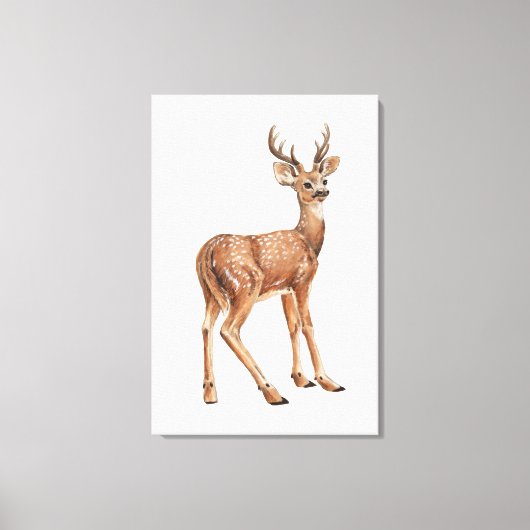 Herten Canvas Print (Voorkant)