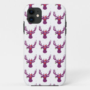 Herten Cartoon iPhone SE + iPhone 5/5S 11 Hoesje