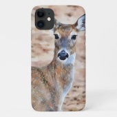  herten Close-up Art Phone Case (Achterkant)