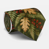 Herten das van het bos olijfgroene stropdas (Opgerold)