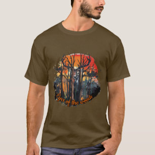 Herten: de ogen van de bossen. t-shirt