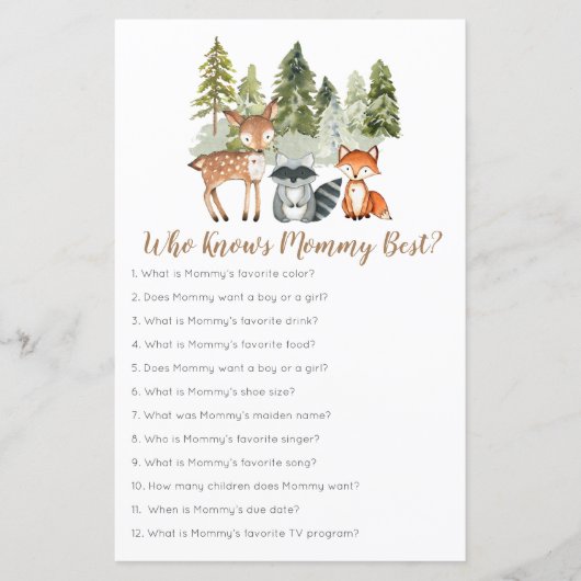 Herten dier avontuur Camper Wie kent mama het best (Voorkant)