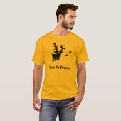 Herten durven dromen t-shirt (Voorkant volledig)