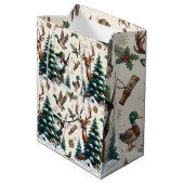 Herten, eenden & jager medium cadeauzakje (Achterkant Gekanteld)