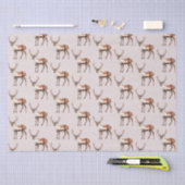 Herten Eland Kerstmis Tissuepapier (Craft)