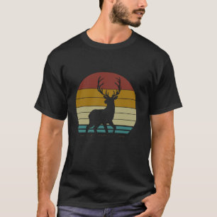 Herten Elk Buck Camoflage Jacht Jager Pa T-shirt