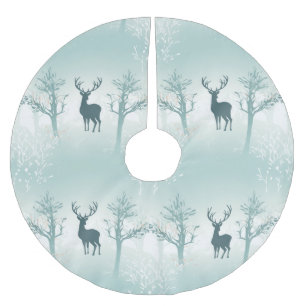 Herten en boom patroon kerstboom rok