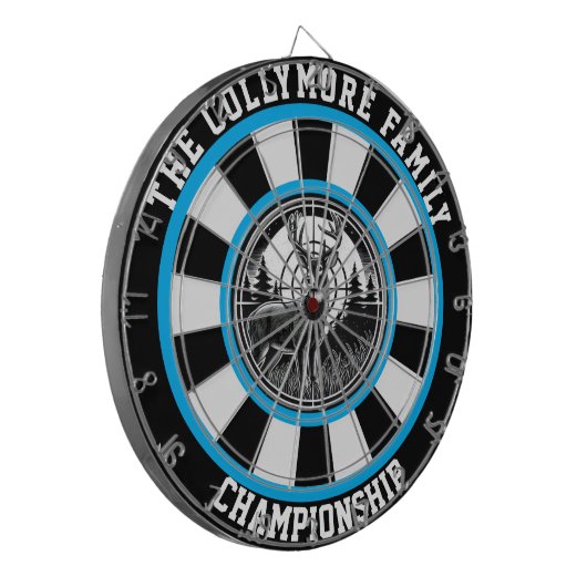 Herten en bossen Target Art Dartbord (Voorkant Links)