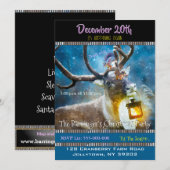 Herten en Eekhoorns Kerstfeest Uitnodiging (Voorkant / Achterkant)