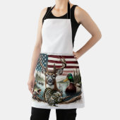 Herten en Verenigde Staten Land Schort (Insitu)