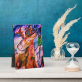 Herten en winter fotoplaat (Zijkant)