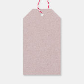 Herten Favor Gift Tag Cadeaulabel (Achterkant)