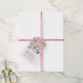 Herten Favor Gift Tag Cadeaulabel (Met Touw)