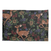 Herten Fawn bloemmotief Kussensloop (Achterkant)