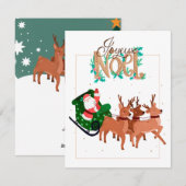 Herten Feestdagenkaart (Voorkant / Achterkant)