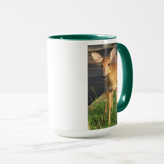 Herten foto Mok (Voorkant rechts)