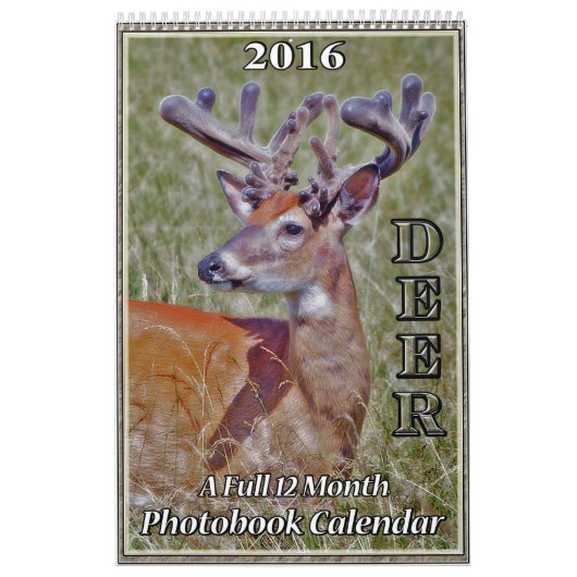 Herten fotoboek kalender2 kalender (Hoes)