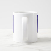 Herten houden van de winter grote koffiekop (Achterkant)