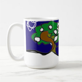 Herten houden van de winter koffiemok