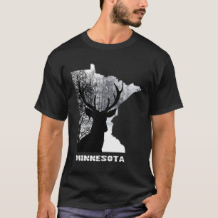 Herten Hunter Sportuitrusting Minnesota Buck Hunti T-shirt