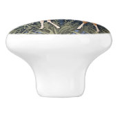 Herten in Bluebell Forest William Morris geïnspire Keramische Knop (Zijkant)