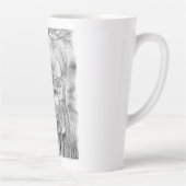 Herten in Bossen Latte Mok (Rechts)