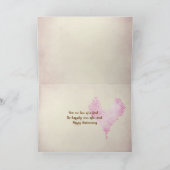 herten in bossen met echt liefdeshart kaart (Binnen)