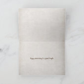 herten in bossen met liefdeshart op boom kaart (Binnen)