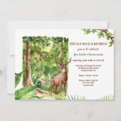 Herten in de bossen kaart (Voorkant)