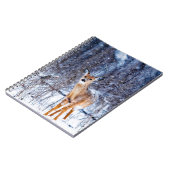 Herten in de Sneeuw Notitieboek (Linkerzijde)