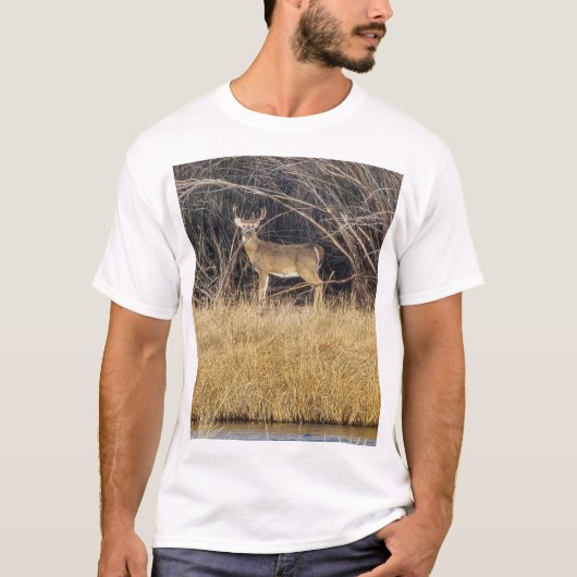 Herten in de struik T-shirt (Voorkant)