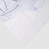 Herten in de winter Sneeuw Foto Tissue Paper Tissuepapier (Detail)