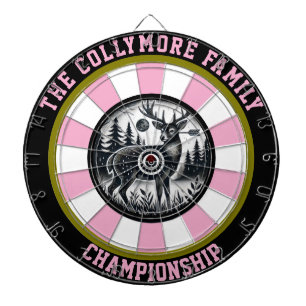 Herten in Forest Bullseye Art Dartbord