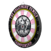 Herten in Forest Bullseye Art Dartbord (Voorkant Rechts)