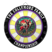 Herten in Forest Wall Decor Dartbord (Voorkant)