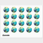 HERTEN IN GROEN BOSLAND RONDE STICKER (Vel)