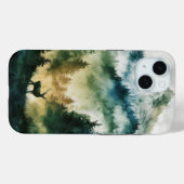 Herten in het bos Case-Mate iPhone case (Achterkant (horizontaal))