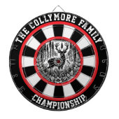 Herten in het Bos Kruishaar Dartbord (Voorkant)