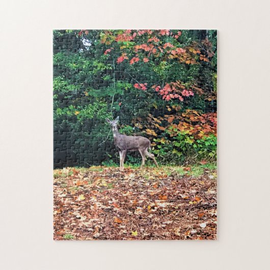 Herten in het bos, Oregon Legpuzzel (Verticaal)