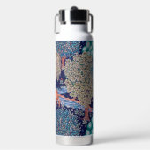 Herten in het bos, William Morris Waterfles (Voorkant)