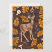 Herten in het herfstbos (Voorkant)