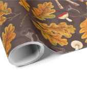 Herten in het herfstbos 2 cadeaupapier (Rol Hoek)