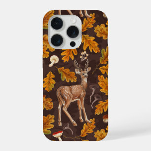 Herten in het herfstbos 2 iPhone 15 pro case